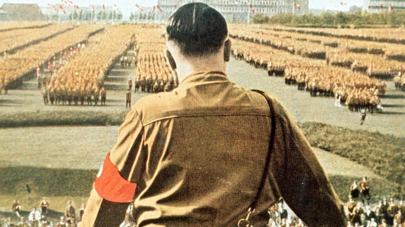 Hitler certainly knew how to capitalize on fear.